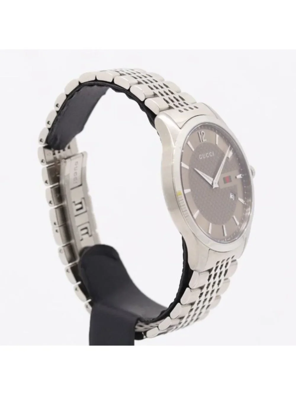 Gucci 126.3 Quartz Date Brown Dial Watch